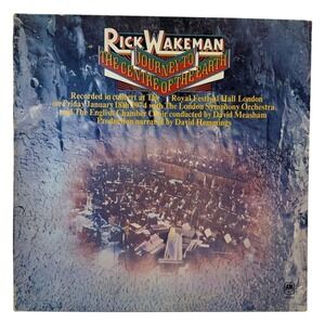 Rick Wakeman Journey to the Centre of the Earth Vinyl LP 1974 SP 3621 w/ Booklet